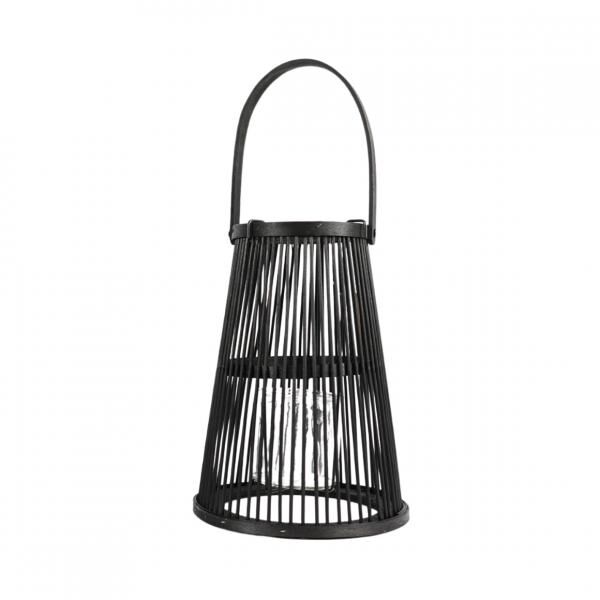 Laterne Camau schwarz 34,5 cm 2er Set