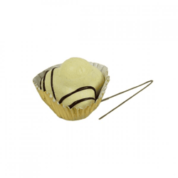 Decoration pendant/lighter Bonbon triangle 4 cm