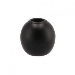 Kerzenleuchter Dobra Sphere schwarz 6 cm