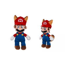 Super Mario Waschbär Mario Plüsch, 30cm