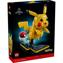LEGO® Pokémon 72152 - Pikachu und Pokéball (2050 Teile)