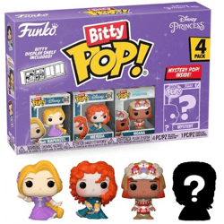 Funko 73030 - Bitty POP! - Disney Princess Rapunzel 4er Pack