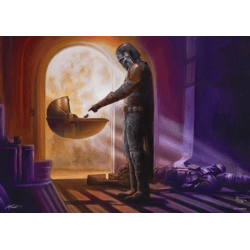 Thomas Kinkade - Star Wars - The Mandalorian - Turning point - Puzzle 1000 Teile
