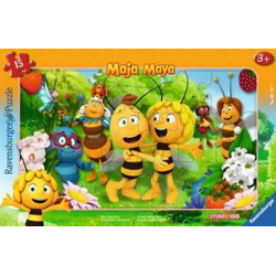 Biene Majas Welt - Rahmenpuzzle - 15 Teile