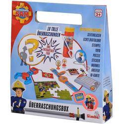 Simba 109251084 - Feuerwehrmann Sam Überraschungsbox - 10-tlg.