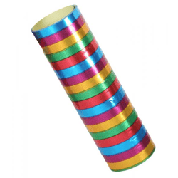 Luftschlangen Rainbow-​Metallic