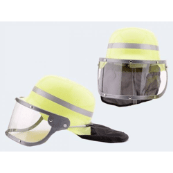 Firefighter helmet with visor - 28 cm