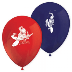 Marvel Spiderman - 8 Luftballons - 2-fach sortiert