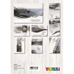 Trauerkarte - 100 Stück - 8 Motive