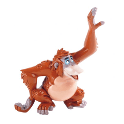 Bullyland 12383 - Disney Das Dschungelbuch King Louie - 8,8cm