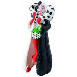 Bullyland 12512 - 101 Dalmatiner Spielfigur Cruella de Vil, 10cm