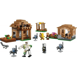 LEGO® 21596 Minecraft™ - Angriff des Magiers auf das Dorf (607 Teile)
