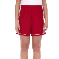 adidas Squadra 17 Damen Sport-Shorts mit ClimaLite-Technologie Tranings-Hose BK4779 Rot/Weiß