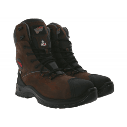 RED WING SHOES PetroKing S3 Sicherheits-Schuhe mit TredMax-Sohle und ForceGuard-System Arbeits-Stiefel Factory Second Schnür-Boots 3287 Br