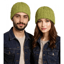 System of A Down Beanie kuschelige Herbst-Mütze gemütlicher Strick-Beanie Olivgrün