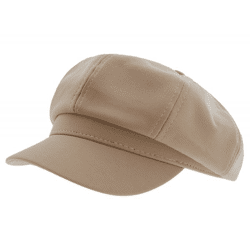 Baker-Boy-Mütze Ballon-Mütze Kopfbedeckung Sommer-Cap Schirm-Mütze 4606M K248137 Braun