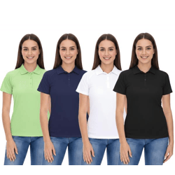 ELEVATE Ottawa Damen Polo-Shirt Sport Polo-Hemd Pique-Strick Cool-Fit 220 g/m² 39083 in Grün, Navy, Weiß oder Schwarz