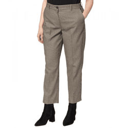Marc O´Polo Damen Anzug-Hose karrierte Stoff-Hose 149 0468 10227 R01 Braun/Schwarz