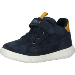 Komfortable GEOX Stiefelette Schnürschuhe für Baby - Jungen B365DA 022ME CF42Q Blau