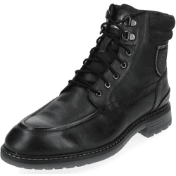 Bequeme Pantofola d´Oro Stiefelette Schnürschuhe für Herren 10233053.25Y Schwarz