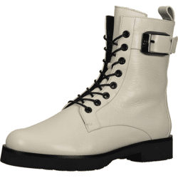 Trendige högl Stiefelette Schnürschuhe für Damen 4-130630 1600 Hautfarben