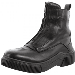Bequeme Libelle Stiefelette Stiefelette für Damen L12135-1 Schwarz