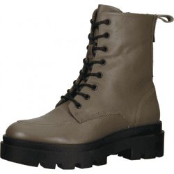 Hochwertige FLY London Stiefelette Schnürschuhe für Damen P144878 003 Braun