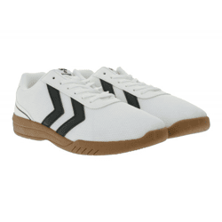 Sportlicher hummel Steady Game Sneaker Damen / Kinder mit rutschfester Außensohle Turnschuhe Sportschuhe 228856-9001 Weiß