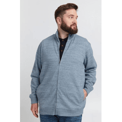 klassische BLEND BHLenner BT Herren Sweatjacke mit Stehkragen Jacke Große Größen 20714929ME-194013 Blau