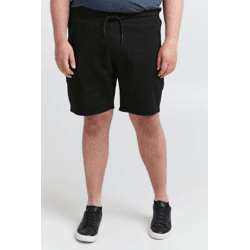 klassische SOLID SDTaras BT Herren Sweatshorts mit Kordelzug Shorts Große Größen 21300891-ME-799000 Schwarz