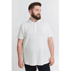 klassisches SOLID SDBanjo BT Herren Poloshirt mit 3-Knopf-Leiste Shirt Große Größen 21300884-ME-790001 Weiß