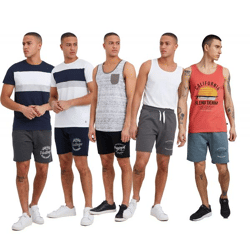 klassische BLEND BHTorben Herren Sweatshorts mit Kordelzug Shorts 20713141 in Dunkelgrau, Dunkelblau, Schwarz, Grau oder Blau