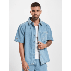 lässiges BLKVIS Herren Polo-Shirt mit Baumwolle Blau