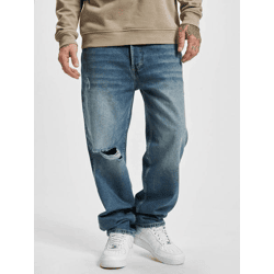 moderne 2Y Premium Herren Jeans Reißverschluss Taschen mit Baumwolle Blau