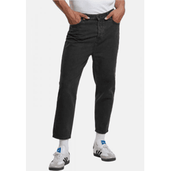 bequeme 2Y Premium Herren Jeans Stretch Reißverschluss Taschen mit Baumwolle Schwarz