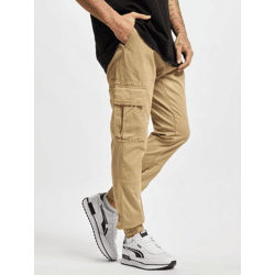 bequeme 2Y Premium Herren Jeans Stretch Reißverschluss Taschen mit Baumwolle Beige