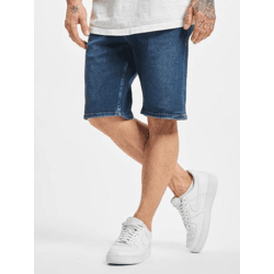 leichte 2Y Premium Herren Shorts Slim Fit Stretch Taschen mit Baumwolle Blau