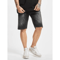 leichte 2Y Premium Herren Shorts Slim Fit Stretch Reißverschluss mit Baumwolle Schwarz