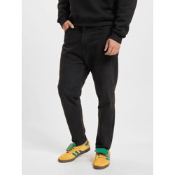 bequeme 2Y Premium Herren Jeans Stretch Reißverschluss Taschen mit Baumwolle Schwarz