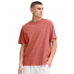 klassisches SOLID SDPavlo Herren T-Shirt mit Print Shirt 21108604-191245 Rot