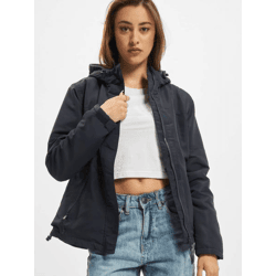 funktionale Brandit Damen Jacke Reißverschluss Klettverschluss Navy