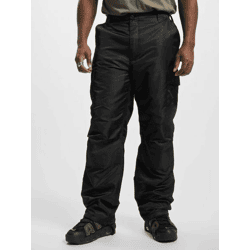 bequeme Brandit Herren Jeans gefüttert Schwarz