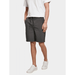 bequeme Build Your Brand Herren Shorts Stretch Kordelzug Taschen Anthrazit