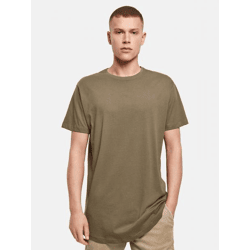 sportliches Build Your Brand Herren T-Shirt 140 g/m² mit Baumwolle Khaki