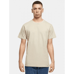 lässiges Build Your Brand Herren T-Shirt 180 g/m² mit Baumwolle Beige