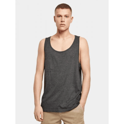 modernes Build Your Brand Herren T-Shirt 140 g/m² mit Baumwolle Anthrazit