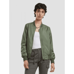 stylische Brandit Damen Jacke Reißverschluss Khaki