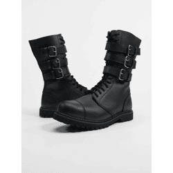 markante Brandit Herren Boots Schwarz