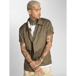 modernes Brandit Herren Polo-Shirt Taschen Khaki