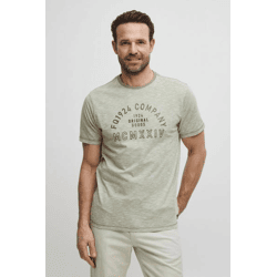 klassisches FQ1924 FQIvar Herren T-Shirt mit Rundhals Shirt 21900538-ME-170115 Grün
